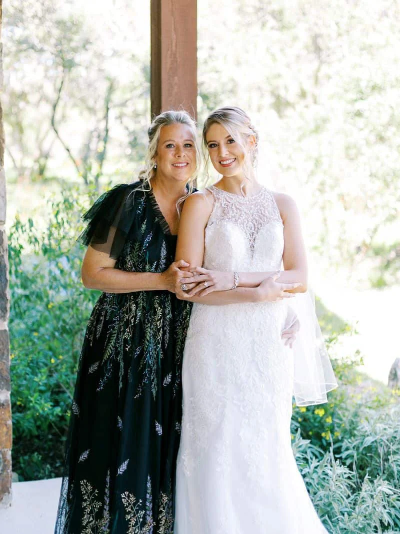 Jayci with her mother, who planned the day alongside her