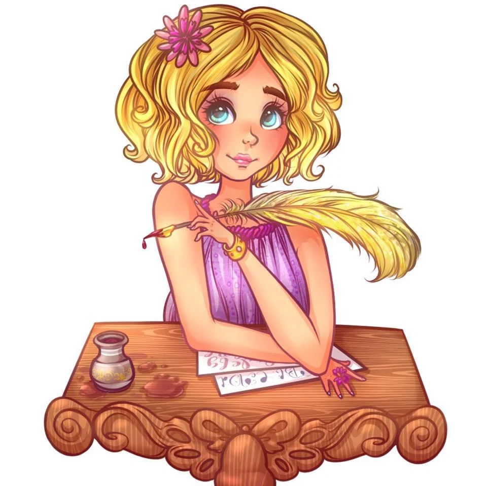 The logo for The Write Girl Studio wedding signs and handwriting professional