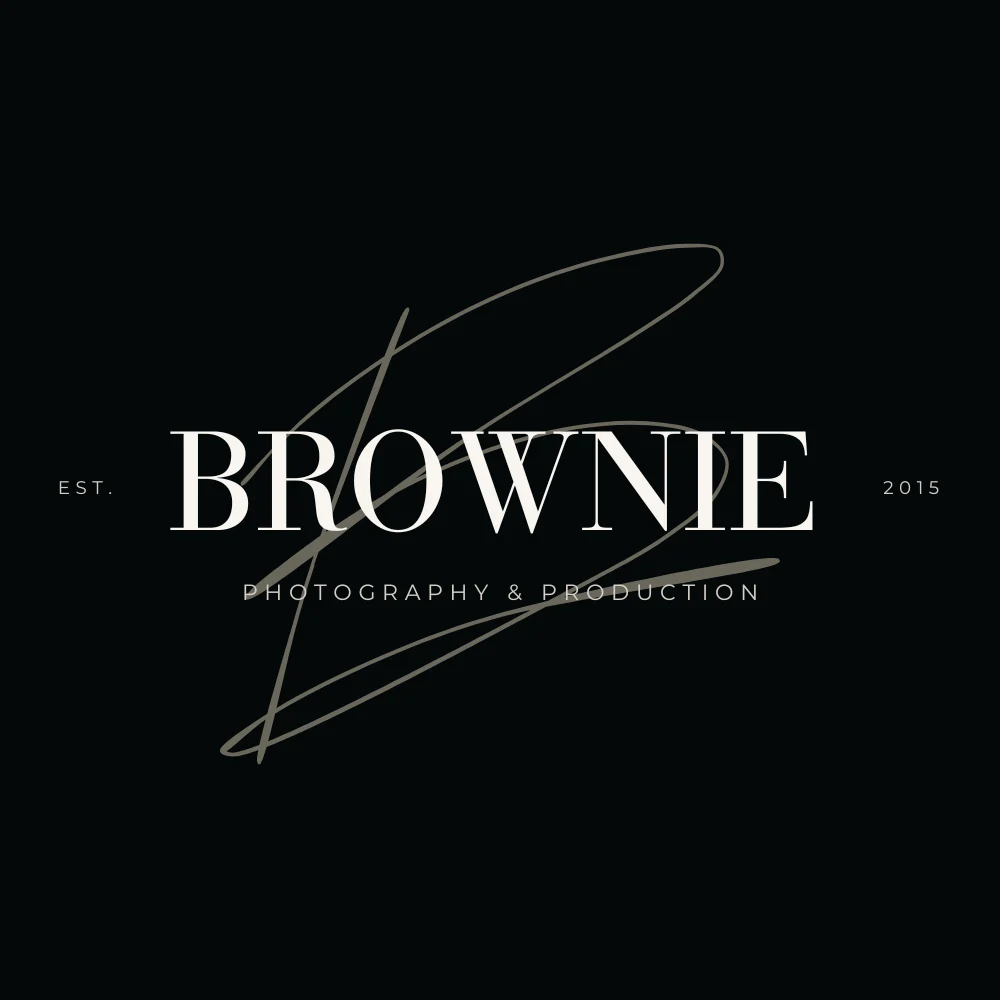 The logo for Brownie Photography Wedding Photographer