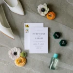 Invitations to a wedding done by a Hill Country wedding invitations & printing professional