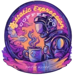 Ecstatic Expression Wedding Coffee Bar logo